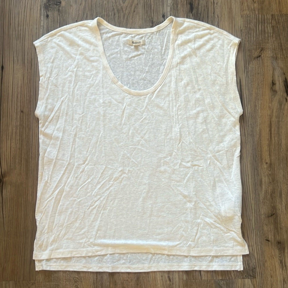 Madewell Women’s Whisper Cotton Crewneck Muscle Tank